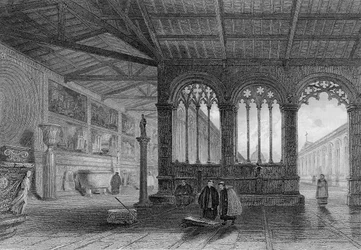 Campo Santo, Pisa, graviert von Edward Finden